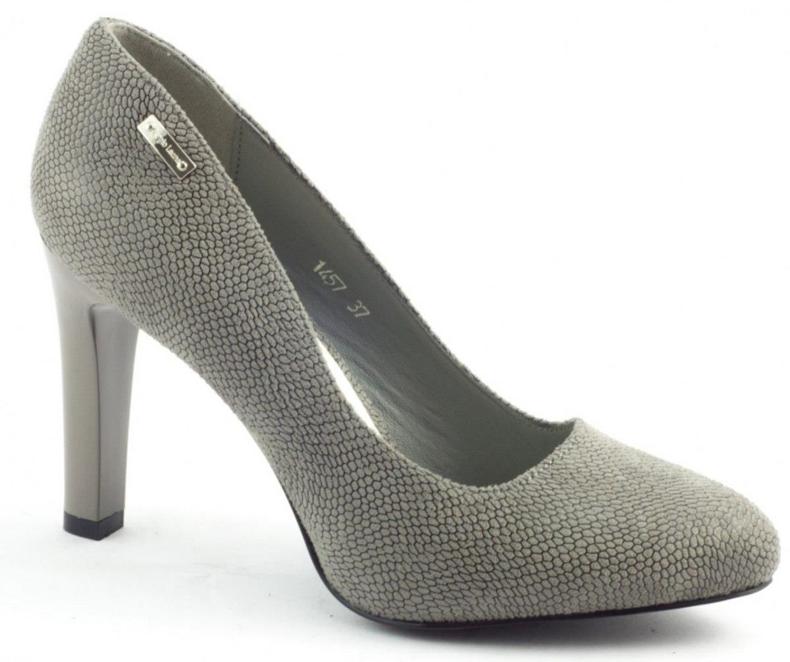 Szpilki 1457 szare 1