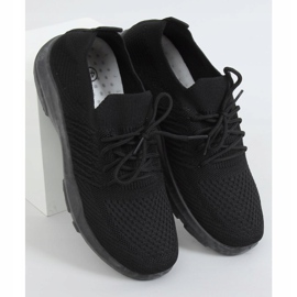 Buty sportowe skarpetkowe czarne C9239 Negro 3