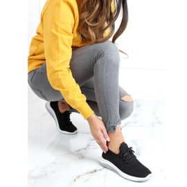 Buty sportowe czarne 2019-3 Black 2