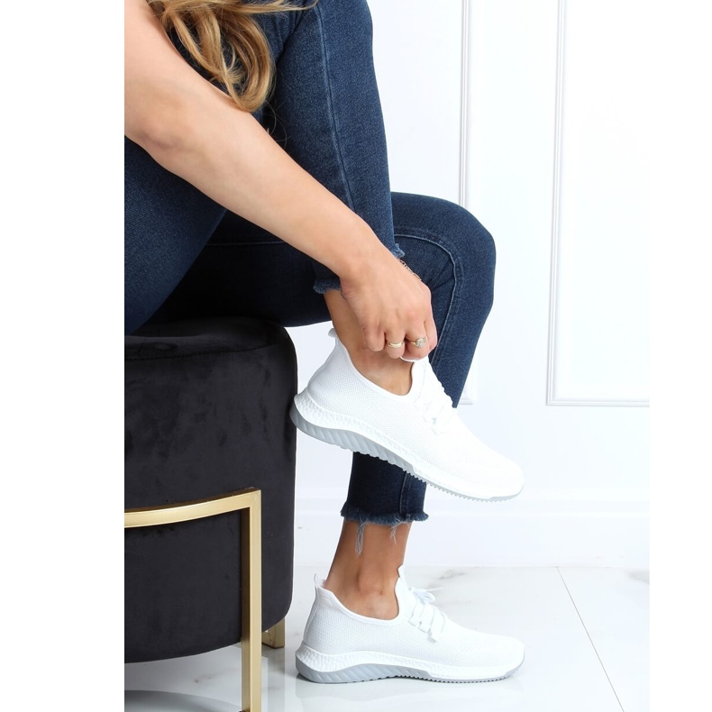 Buty sportowe białe 2019-3 White 2