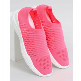 Buty sportowe skarpetkowe różowe 9862 Fushia 3