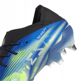 Buty piłkarskie adidas Nemeziz.1 Sg M FW7421 wielokolorowe niebieskie 2