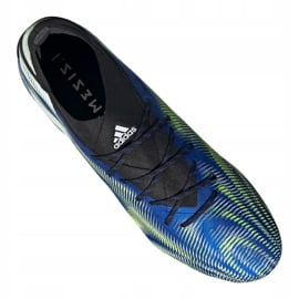 Buty piłkarskie adidas Nemeziz.1 Fg M FW7423 wielokolorowe niebieskie 3