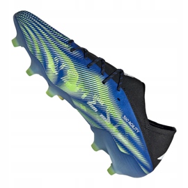 Buty piłkarskie adidas Nemeziz.1 Fg M FW7423 wielokolorowe niebieskie 5