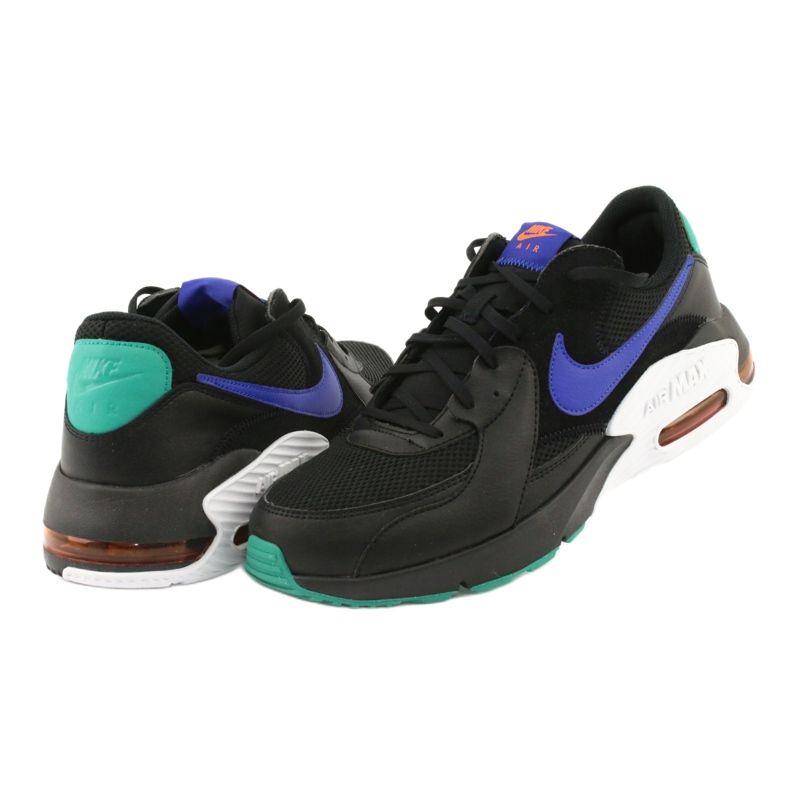 Buty Nike Air Max Excee M CD4165-002 czarne fioletowe zielone 4