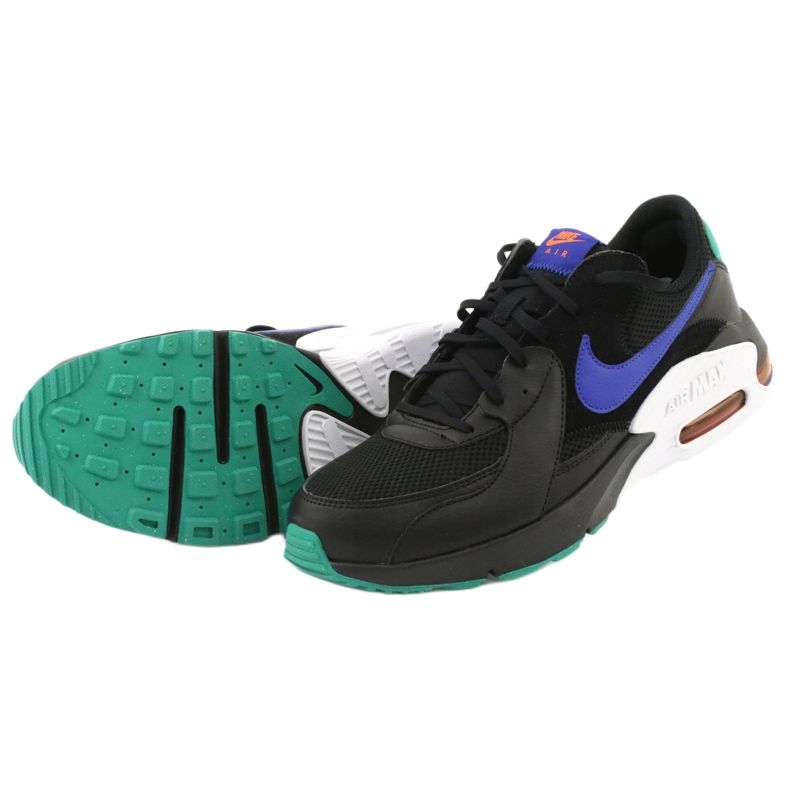 Buty Nike Air Max Excee M CD4165-002 czarne fioletowe zielone 5