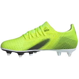 Buty piłkarskie adidas X Ghosted.3 Sg M FW6957 wielokolorowe żółte 1