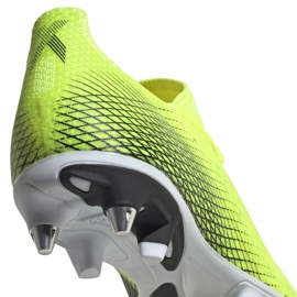 Buty piłkarskie adidas X Ghosted.3 Sg M FW6957 wielokolorowe żółte 8