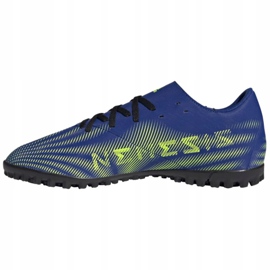 Buty piłkarskie adidas Nemeziz.4 Tf M FW7405 niebieskie wielokolorowe 1