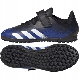 Buty piłkarskie adidas Predator Freak.4 H&L Tf Jr FY0628 niebieskie biały, granatowy, czarny 2