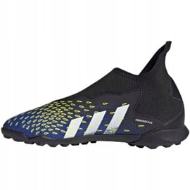 Buty piłkarskie adidas Predator Freak .3 Ll Tf Jr FY0997 czarne czarny, royal 1