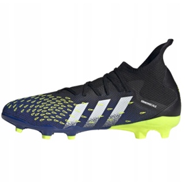 Buty piłkarskie adidas Predator Freak.3 Fg M FY0610 czarne biały, czarny, royal 1