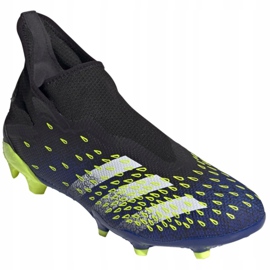 Buty piłkarskie adidas Predator Freak.3 Ll Fg M FY0617 czarne biały, czarny, royal 3