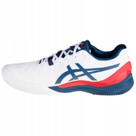Buty Asics Gel-Resolution 8 Clay M 1041A076-103 białe 1