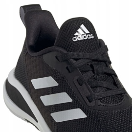 Buty dla dzieci adidas FortaRun K czarno-białe FW3719 czarne 4