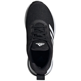 Buty dla dzieci adidas FortaRun K czarno-białe FW3719 czarne 1