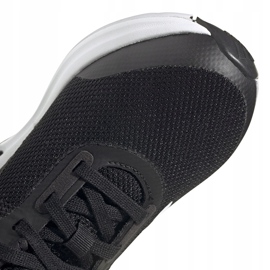 Buty dla dzieci adidas FortaRun K czarno-białe FW3719 czarne 3