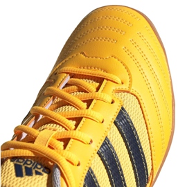 Buty piłkarskie adidas Super Sala In M FX6757 pomarańczowe wielokolorowe 10