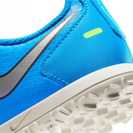 Buty piłkarskie Nike Phantom Gt Club Tf Jr CK8483-400 niebieskie niebieskie 7