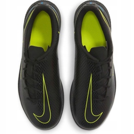 Buty piłkarskie Nike Phantom Gt Club Ic Jr CK8481-090 czarne czarne 1