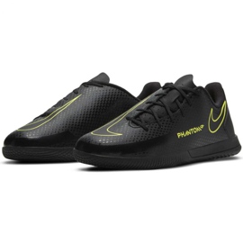 Buty piłkarskie Nike Phantom Gt Club Ic Jr CK8481-090 czarne czarne 3