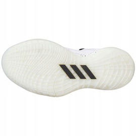 Buty do koszykówki adidas Harden Stepback 2 Jr FZ1545 biały, biały, czarny białe 2