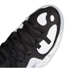 Buty do koszykówki adidas Harden Stepback 2 Jr FZ1545 biały, biały, czarny białe 4