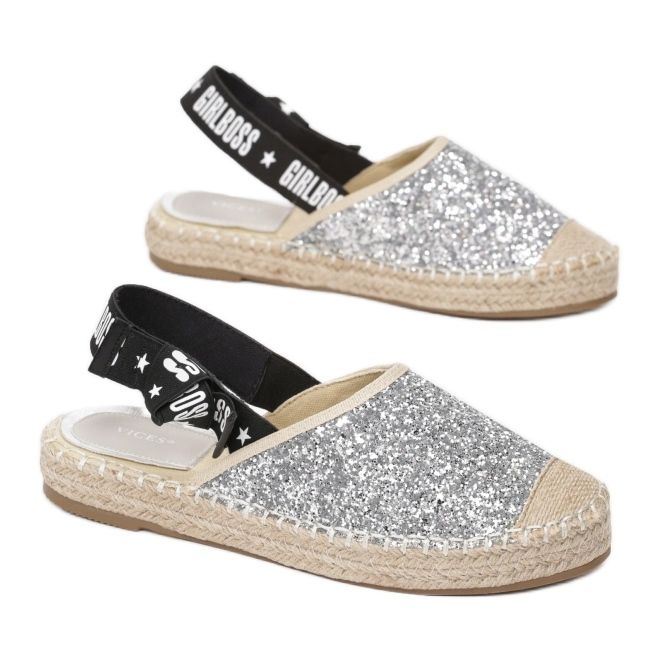 Vices 9272-40 Silver beżowy czarne srebrny 1