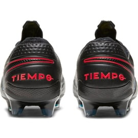Buty piłkarskie Nike Tiempo Legend 8 Elite Fg M AT5293-090 czarne czarne 3