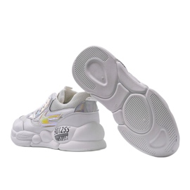 Białe sneakersy damskie holo BO-253 1