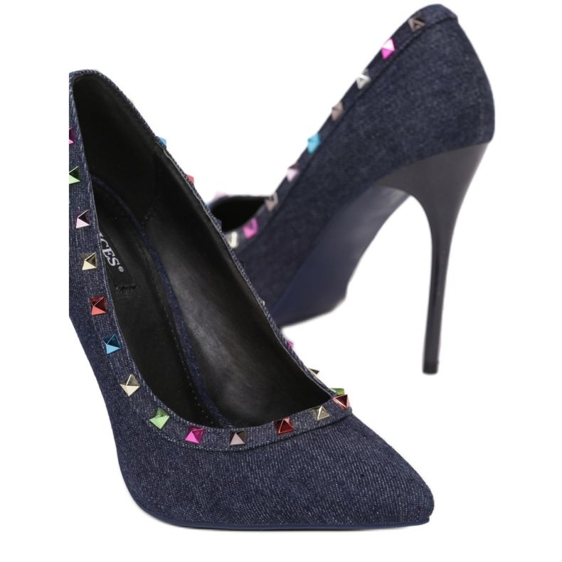 Vices 2095-13 D Blue granatowe 1