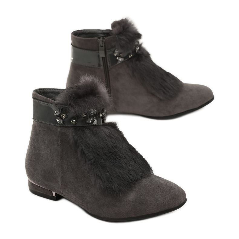 Vices 3128-6 D Grey 36 41 szare 1