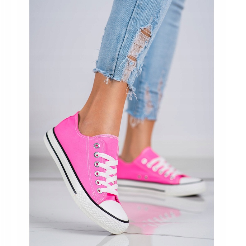 Seastar Trampki School Time różowe 1