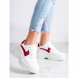 Kylie Sneakersy Na Platformie białe 1