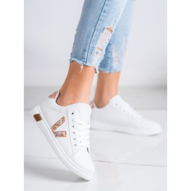 SHELOVET Wiosenne Buty Sportowe białe 1