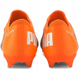 Buty piłkarskie Puma Ultra 3.1 Fg Ag 106086 01 pomarańczowe 3