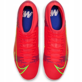 Buty piłkarskie Nike Mercurial Superfly 8 Academy Tf M CV0953 600 czerwone pomarańcze i czerwienie 1