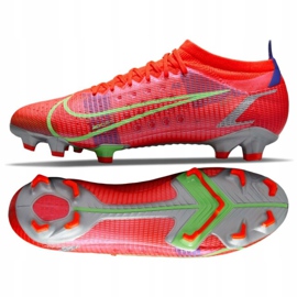 Buty piłkarskie Nike Mercurial Vapor 14 Pro Fg M CU5693 600 czerwone czerwone 2