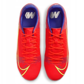 Buty piłkarskie Nike Mercurial Vapor 14 Academy FG/MG M CU5691 600 czerwone pomarańcze i czerwienie 2