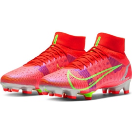 Buty piłkarskie Nike Mercurial Superfly 8 Pro Fg M CV0961 600 czerwone czerwone 1