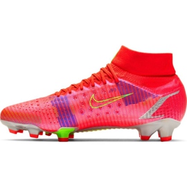 Buty piłkarskie Nike Mercurial Superfly 8 Pro Fg M CV0961 600 czerwone czerwone 2