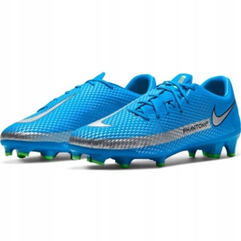 Buty piłkarskie Nike Phantom Gt Academy FG/MG M CK8460 400 niebieskie niebieskie 3