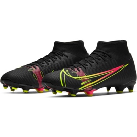 Buty piłkarskie Nike Mercurial Superfly 8 Academy Mg M CV0843 090 wielokolorowe czarne 1