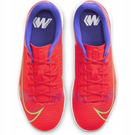 Buty piłkarskie Nike Mercurial Vapor 14 Academy Tf Junior CV0822 600 czerwone czerwone 1