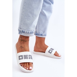 Klapki Damskie Big Star FF274A199 Białe 2