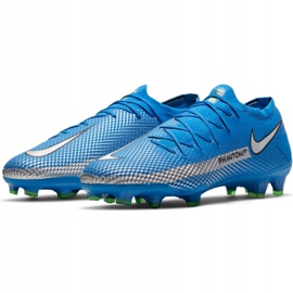 Buty piłkarskie Nike Phantom Gt Pro Fg M CK8451 400 niebieskie niebieskie 3