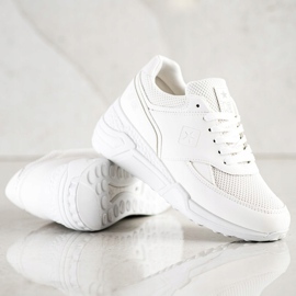 SHELOVET Casualowe Białe Sneakersy 2