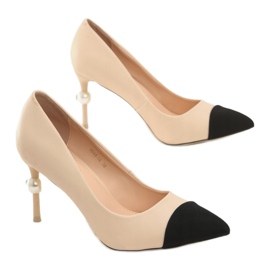 Vices 9048-14 Beige 35 40 beżowy 1