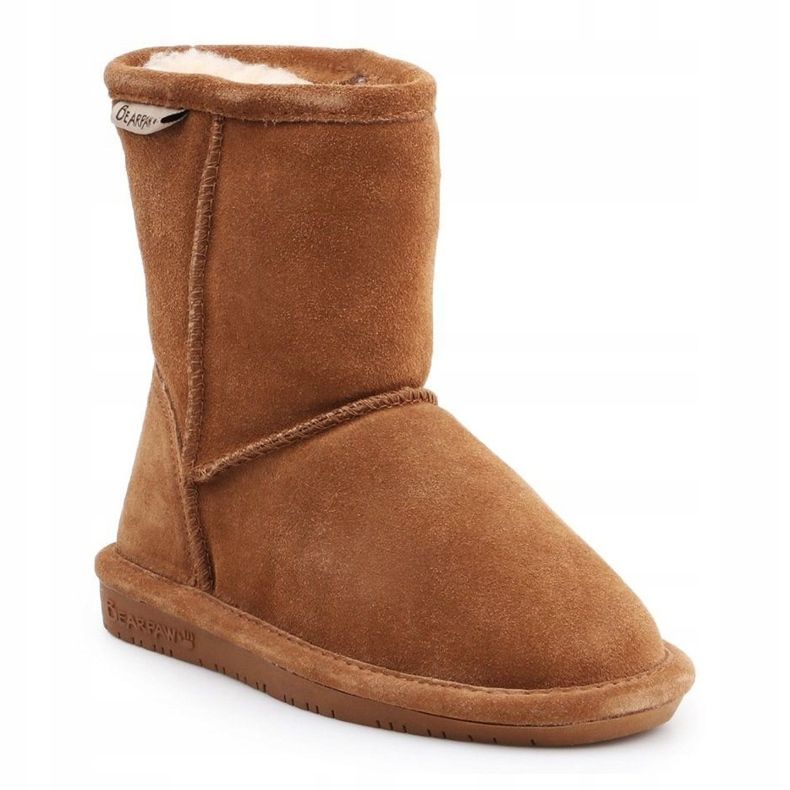 Buty BearPaw Hickory Ii Jr 608TZ brązowe granatowe 1