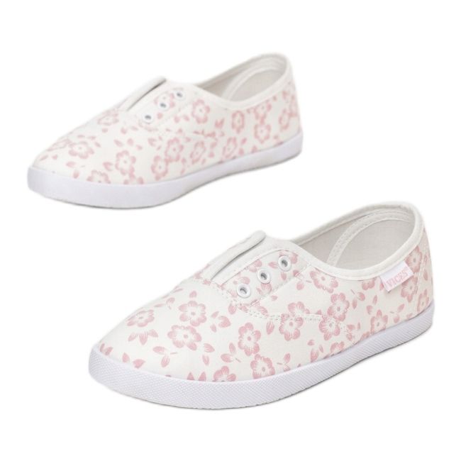 Vices T080-41 White białe różowe 1